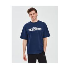 Skechers S241070-410 Lacivert Erkek T-shirt