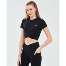 Skechers S241133-001 Performance Coll. W Short Sleeve Siyah Kadın T-shirt