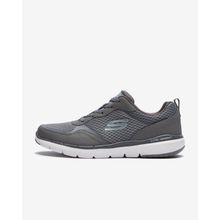 Skechers S52954 Char Flex Advantage Gri Erkek Spor Ayakkabı