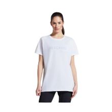 Skechers W Graphic Tee Crew Neck Beyaz Kadın T-shirt