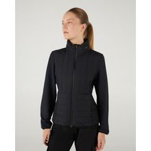 Skechers W Outerwear Padded Jacket S242063-001 Siyah Kadın Mont