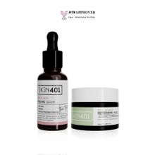 Skin401 Cilt Renk Tonu Eşitlemeye Yardımcı ve Nemlendirici Bakım Rutini