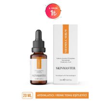 Skinmaster Vitamin C Serum Aydınlatıcı Sodium Ascorbyl Phosphate + Niacinamide + HA 20 ml Renk Tonu Eşitleyici