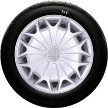 Skoda SKS-SJS 419 16 İnç 4 Adet Kırılmaz Jant Kapağı