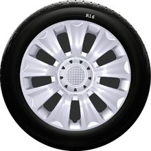 Skoda SKS-SJS 424 16 İnç 4 Adet Kırılmaz Jant Kapağı