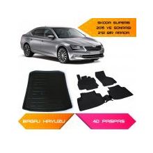 Skoda Superb 4D Bagaj Havuzu
