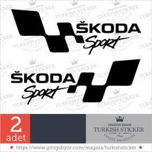 Skoda Yan Sport Oto Sticker
