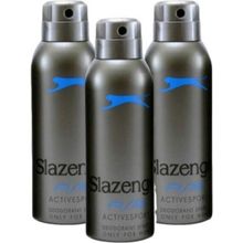 Slazenger Active Sport 3x150 ml Mavi Erkek Deodorant