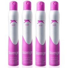 Slazenger Body Pembe 4x150 ml Kadın Deodorant