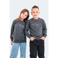 Slazenger Duna In Koyu Gri Unisex Çocuk Sweatshirt