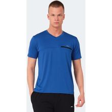 Slazenger Kallias Saks Mavi Erkek T-shirt