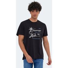 Slazenger Karnen Over Siyah Erkek T-shirt