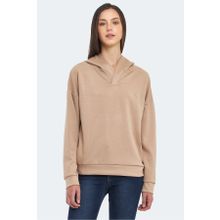 Slazenger Kenzie I Bej Kadın Sweatshirt