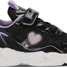 Slazenger KLARION Kız Çocuk Günlük Ayakkabı Siyah / Mor