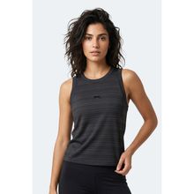 Slazenger KOREY Kadın Kolsuz Siyah Tişört