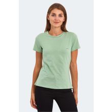 Slazenger Kornelı I Açık Yeşil Kadın T-shirt