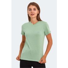 Slazenger Krısten I Açık Yeşil Kadın T-shirt