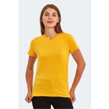 Slazenger Krısten I Hardal Kadın T-shirt