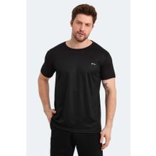 Slazenger Odalis I Siyah Kısa Kol Erkek T-shirt