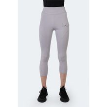 Slazenger Peredura Gri Kadın Fitness Tayt