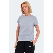 Slazenger Racing Açık Gri Kadın T-shirt
