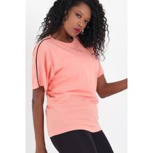 Slazenger ST12TK233 Moyna Pudra Pembe Kadın T-shirt