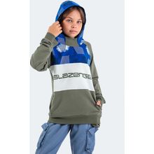 Slazenger ST22WC036 Dragıca Haki Çocuk Sweatshirt