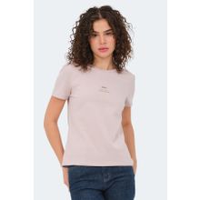 Slazenger Viraj Taş Gri Kadın T-shirt