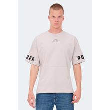 Slazenger Vision Taş Gri Erkek T-shirt