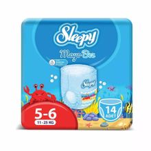 Sleepy 5-6 Numara 14 Adet Mayo Bebek Bezi