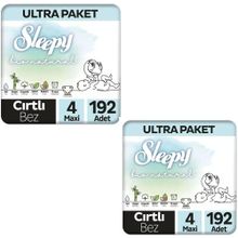 Sleepy Bio Natural No:4 Maxi 384 Adet Bebek Bezi