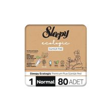 Sleepy Ecologic Premium Plus 80 Adet Normal Günlük Ped
