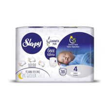 Sleepy Lavanta Yağlı No:4 Maxi 30 Adet Gece Külotu Bebek Bezi