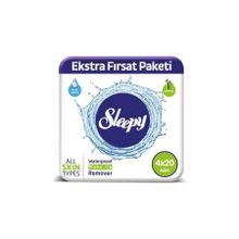 Sleepy Make Up 20'li 4 Adet Makyaj Temizleme Mendili