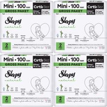 Sleepy Natural No:2 Mini 400 Adet Bebek Bezi