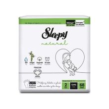 Sleepy Natural No:2 Mini 68 Adet Bebek Bezi