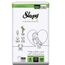 Sleepy Natural No:4 Maxi 48 Adet Bebek Bezi