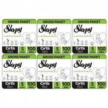Sleepy Natural No:5 Junior 600 Adet Bebek Bezi