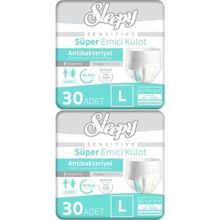 Sleepy Sensitive Large 60 Adet Emici Külot