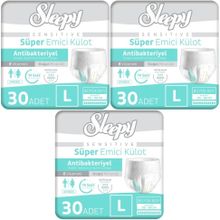 Sleepy Sensitive Large 90 Adet Emici Külot