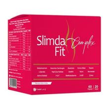 Slimda Fit Complex Glukomannan 60 Kapsül 20 Saşe