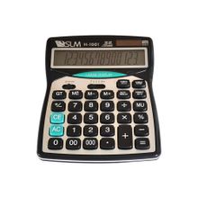 Slm H-1001 12 Haneli Güneş Enerjili Hesap Makinesi