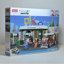 Sluban Town Benzin İstasyonu Oyun Seti