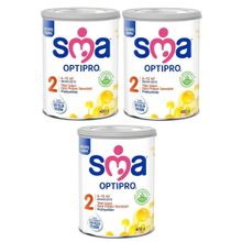 Sma 2 Optipro 3x400 gr Bebek Devam Sütü