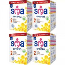 Sma Optipro 2 4x1200 gr Probiyotik Devam Sütü