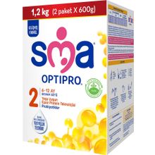 Sma Optipro 2 6-12 Ay 2x600 gr Devam Sütü