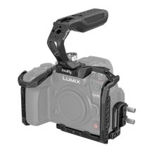 SmallRig 3441 Panasonic LUMIX GH6 için Black Mamba Serisi Kamera Kafes Kiti