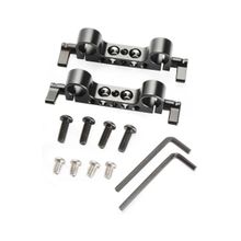 SmallRig Süper Hafif 15 mm 2'li Paket Raylı Blok