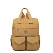 Smart Bags 1175 Taba Büyük Boy Krinkıl Kumaş Sırt Çantası