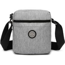 Smart Bags 3089 Gri Siyah Kadın Postacı Çanta